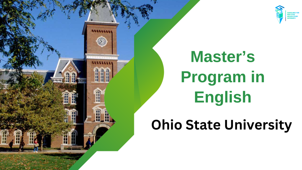 Master’s Program in English at Ohio State University