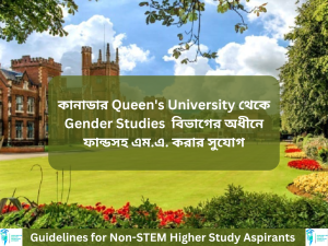 M.A. in Gender Studies from Queen's University- Canada