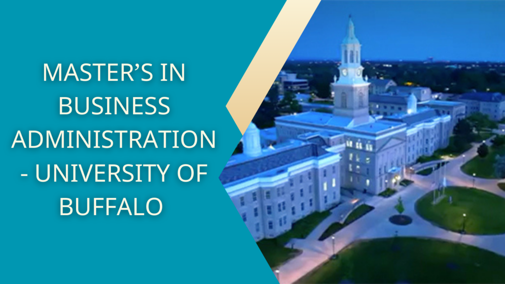 Master’s in Business Administration at University of Buffalo