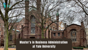 Master’s in Business Administration at Yale University 