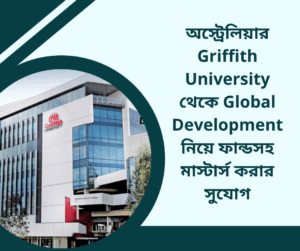 Master of Global Development at Griffith University